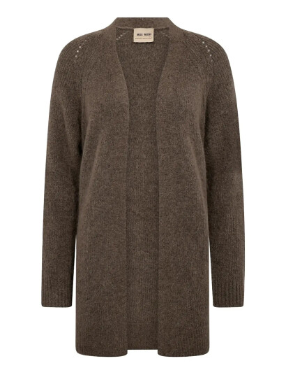 MOS MOSH Mmthora Long Cardigan - Brown - XS