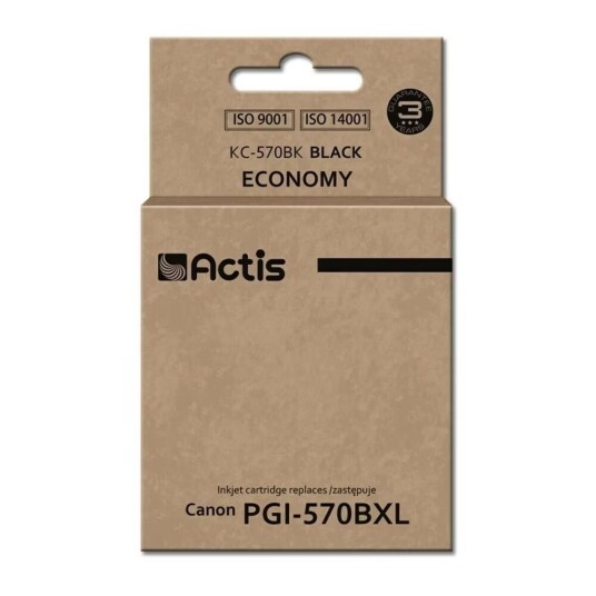 Original blekkpatron Actis KC-570Bk Sort