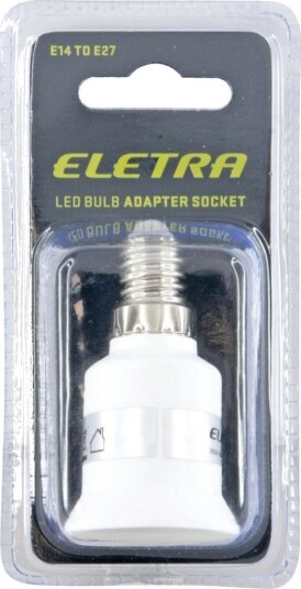 Eletra Sokkel Adapter E14 Til E27