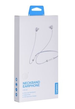 Lenovo Wireless Bluetoo Th Earphone He08 White