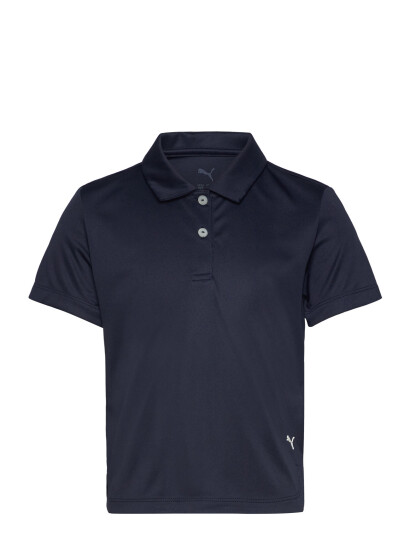PUMA Golf Girls Pure Ss Polo Navy 152