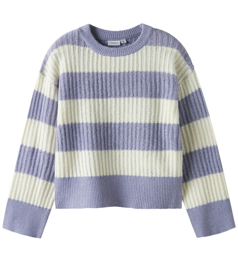 Name It Nkftotina Ls Knit Purple 116