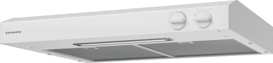 Exhausto ESL141WMR Kjøkkenvifte Hette med Effektive Aluminiumsfilter og LED-lys Hvit Exhausto ESL141WMR Kjøkkenvifte Hette med Effektive Aluminiumsfilter og LED-lys Hvit
