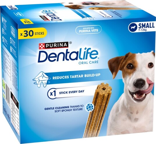 Purina Dentalife Tannpleiesnacks for Små Hunder 30 Sticks 10x49g