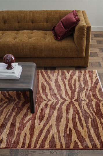 &Home Teppe Lantana Zebra Brun &Home Teppe Lantana Zebra Brun