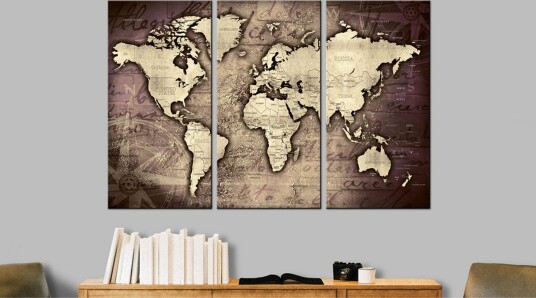 Tavle Golden Travels 120X80 Artgeist sp. z o. o.