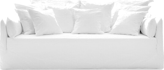 Gervasoni Ghost 16 Sofa Lino Bianco