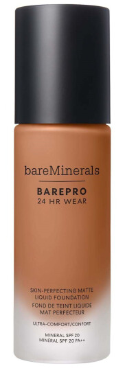 bareMinerals BAREPRO 24H Matte Foundation Medium Deep 45 Neutral 30ml bareMinerals BAREPRO 24H Matte Foundation Medium Deep 45 Neutral 30ml