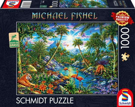 Schmidt Spiele 58611 Puslespill 1000 brikker Paradise Island