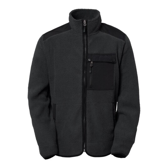South West Paul fleece ms Fleecejakke mørkegrå S Klær South West Paul fleece ms Fleecejakke mørkegrå S Klær