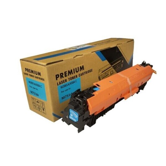 Lasertoner HP 658A for Laserjet M751-serien Cyan