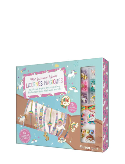 Auzou Jewellery Factory   Fabulous Unicorn Jewellery   Multi/patterned   ONE SIZE