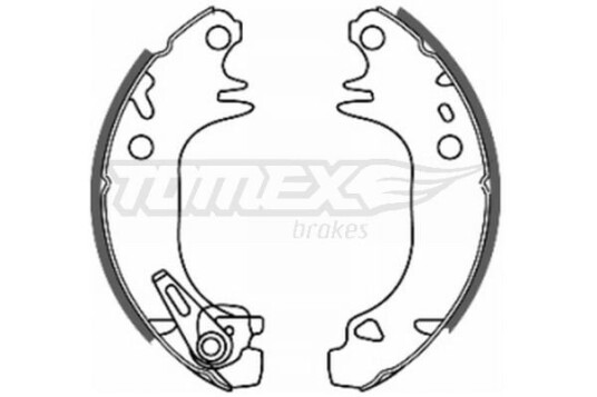 Bremsesko sett TOMEX Brakes TX 20 44 Bremsesko sett TOMEX Brakes TX 20 44