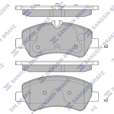 Hi Q SP1884 Bremseklosser