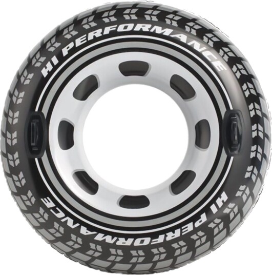 Intex BADERING MONSTER HJUL MED HÅNDTAK 9+