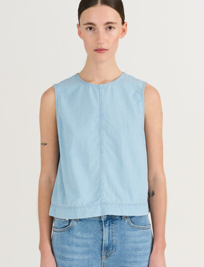 Pieszak Pd-Drew Denim Top - Blue - 42 Pieszak Pd-Drew Denim Top - Blue - 42