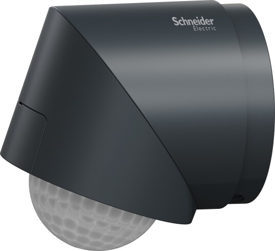 Schneider Electric Bevegelsessensor CCT564114 360°, IP56 Antrasitt Schneider Electric Bevegelsessensor CCT564114 360°, IP56 Antrasitt