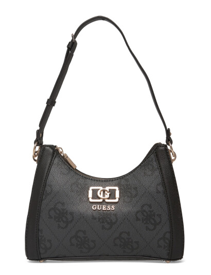 GUESS Karnilla Logo Shoulder Bag Black
