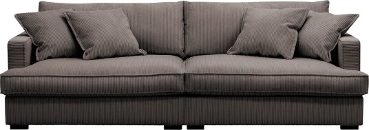 Rossita Lyx 3 seters ekstra dyp sofa i manchester Brun