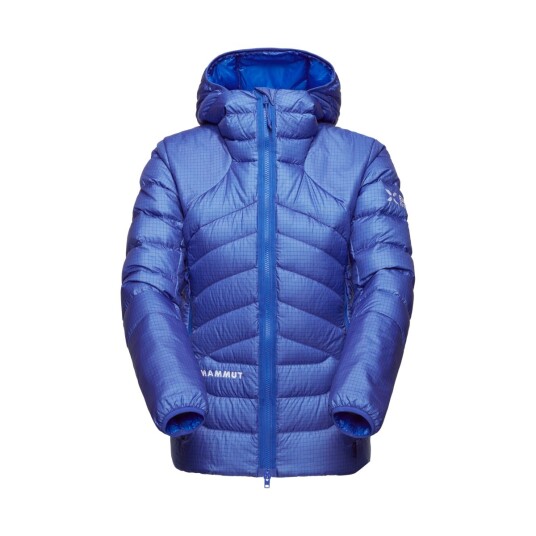 Mammut Eiger Nordwand Light Down In Hooded Jacket Women Eiger Blue M
