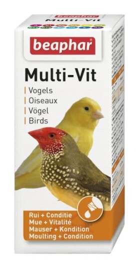 Beaphar Multivitaminer finker og undulater 20ml