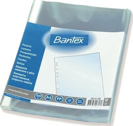 Bantex 100550231 A4 Polypropylen Pp Gjennomsiktig 260 Mm 325 Mm 12 Mm