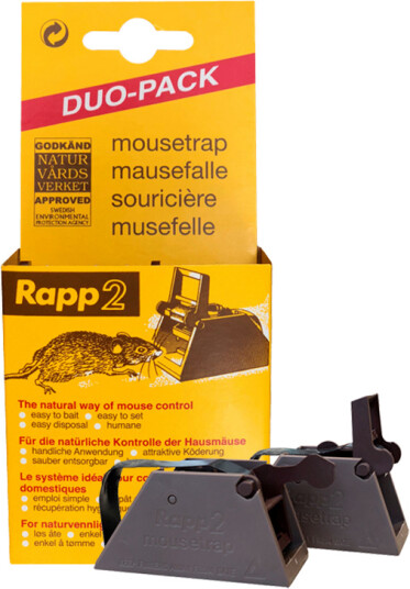 Rapp Musefelle 2pk plast Felle Mus Duo pack