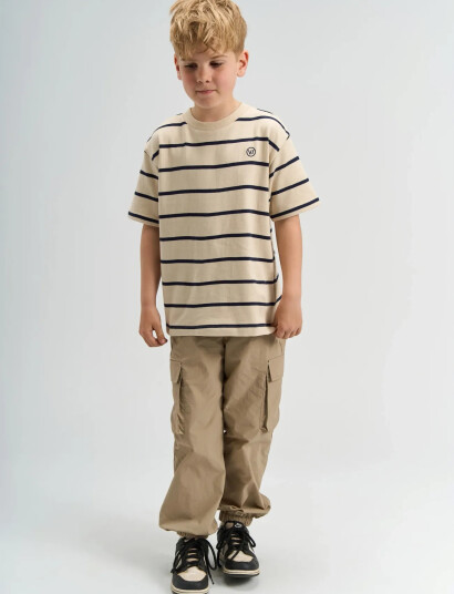 The New Tnsloane Os S_S Tee Cream 122/128 The New Tnsloane Os S_S Tee Cream 122/128