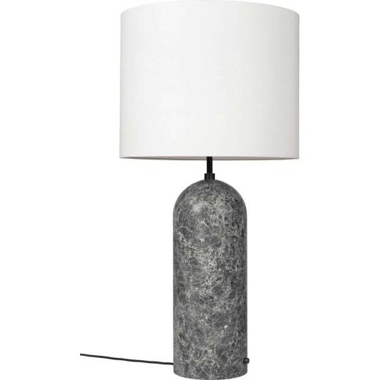 Gubi Gravity XL Low Gulvlampe Grey Marble/White Gubi Gravity XL Low Gulvlampe Grey Marble/White