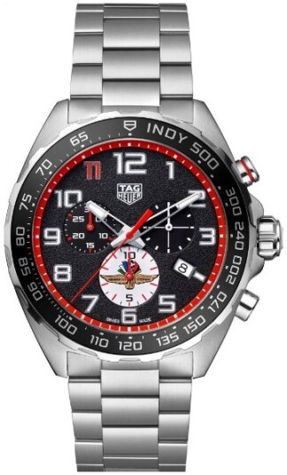 TAG Heuer Herreklokke CAZ101AW.BA0842 Formula 1 Sort/Stål Ø43 mm
