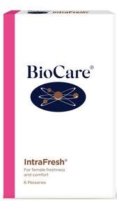 Biocare IntraFresh 7 Vagitorier 1 stk. Biocare IntraFresh 7 Vagitorier 1 stk.