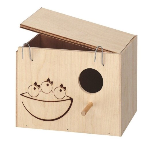 Hekkekasse for fuglereir medium 19,5x14x14cm