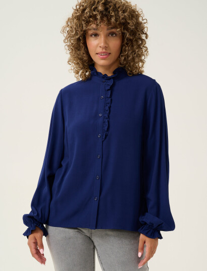 Cream Crvenea Shirt - Blue - 42