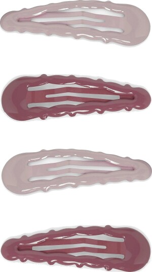 Lil"Atelier Nmfacc-Hanne 4P Hair Clips Lil HUSHED VIOLET One Size