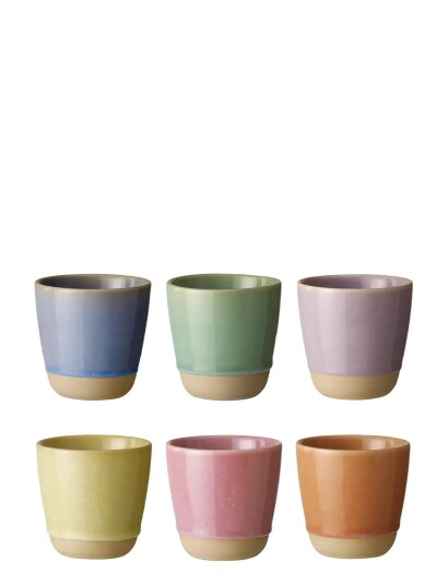 Aida Raw Colour Single Wall Mug 30 Cl 6 Pack 6 Pcs Multi/patterned Aida Raw Colour Single Wall Mug 30 Cl 6 Pack 6 Pcs Multi/patterned