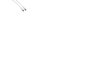 Inline Hf Kabel 0,65 Mm? F Kontakt M F Kontakt M 15 M Dobbel Skjermet Koaksialkabel 75 Db Hvit? 69315