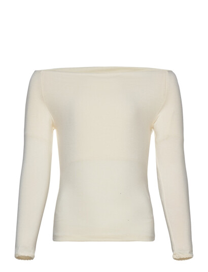 Rosemunde Kids Rkbiarritz Ls Off Shoulder T Shirt White 164