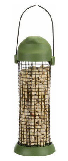 Trixie Utefuglautomat Til Peanøtter I Metall/Plastikk 500Ml 22Cm Grønn Trixie Utefuglautomat Til Peanøtter I Metall/Plastikk 500Ml 22Cm Grønn