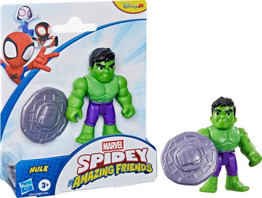 Marvel Spidey og hans fantastiske venner 8 cm Hulk Figur Marvel Spidey og hans fantastiske venner 8 cm Hulk Figur