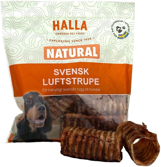 Halla Pet Food Halla Svensk Luftrør 180 G