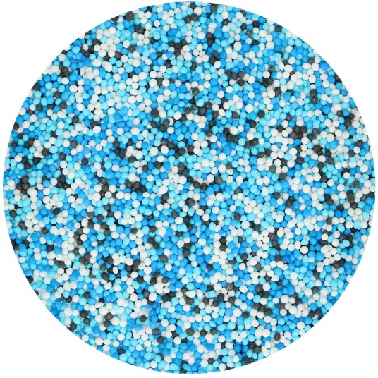 Funcakes Kakestrø Nonpareils Shark Mix 80g Funcakes Kakestrø Nonpareils Shark Mix 80g