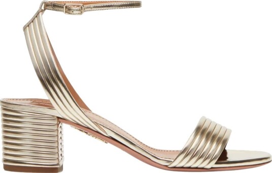 Aquazzura, Dame, Sko, Beige, 36 1/2 EU,