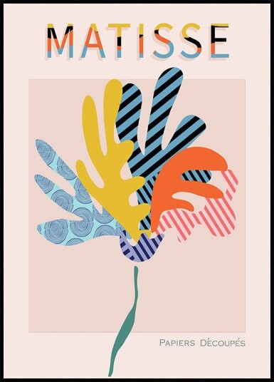 Bauhaus Flower Plakat Plakat / 30x40cm Bauhaus Flower Plakat Plakat / 30x40cm