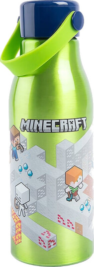 Stor Water Bottle w/Flexi Handle 760 ml Minecraft 088808715-40461