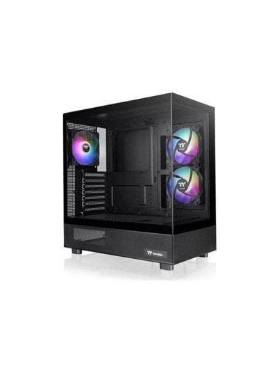 Thermaltake View 270 Plus ARGB Mid Tower Kabinett Svart med Herdet Glass Thermaltake View 270 Plus ARGB Mid Tower Kabinett Svart med Herdet Glass