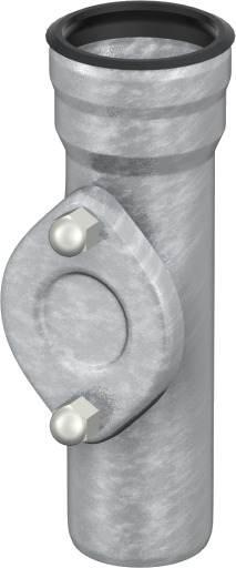 GM X 50MM RENGJØRINGSRØR galvanized steel 50 mm