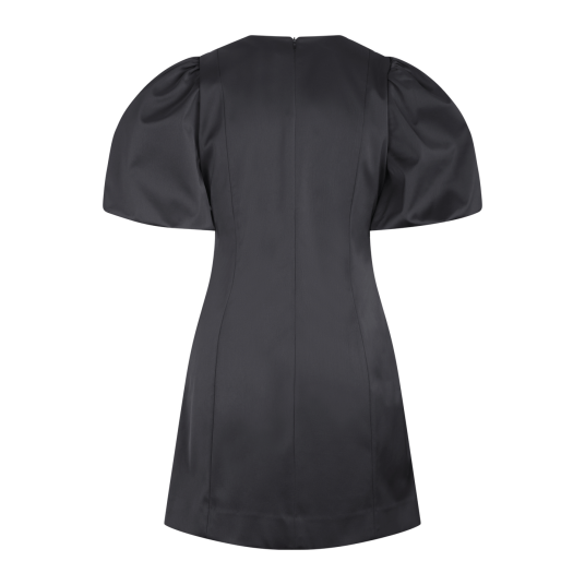 Elodie Dress Black XS Puffed sleeves dress