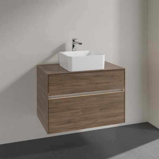 VILLEROY & BOCH COLLARO SERVANTSKAP 80 M/LYS FOR SERVANT MIDT OG 2 SKUFFER ARIZONA EIK VILLEROY & BOCH COLLARO SERVANTSKAP 80 M/LYS FOR SERVANT MIDT OG 2 SKUFFER ARIZONA EIK