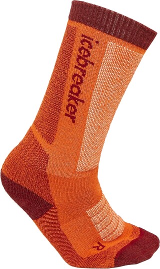 Icebreaker Ski+ Medium OTC Kidsblaze/port/snow M 27-29 Icebreaker Ski+ Medium OTC Kidsblaze/port/snow M 27-29