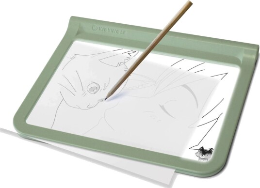 Kidywolf Lysende Tegnetavle For Barn